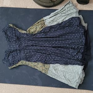 Sweetheart Neckline Free People flowy mini dress